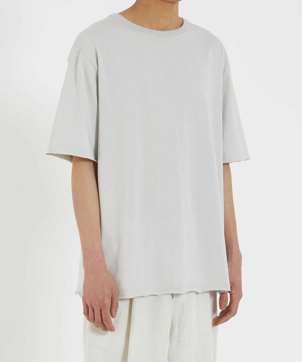 YOUTH유스 Blank T-Shirt Light Grey