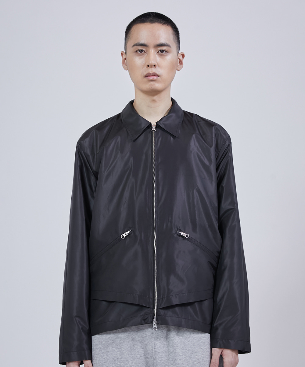 CURATED PARADE큐레이티드 퍼레이드 PARADE 220 02 OW FLY JACKET BLACK